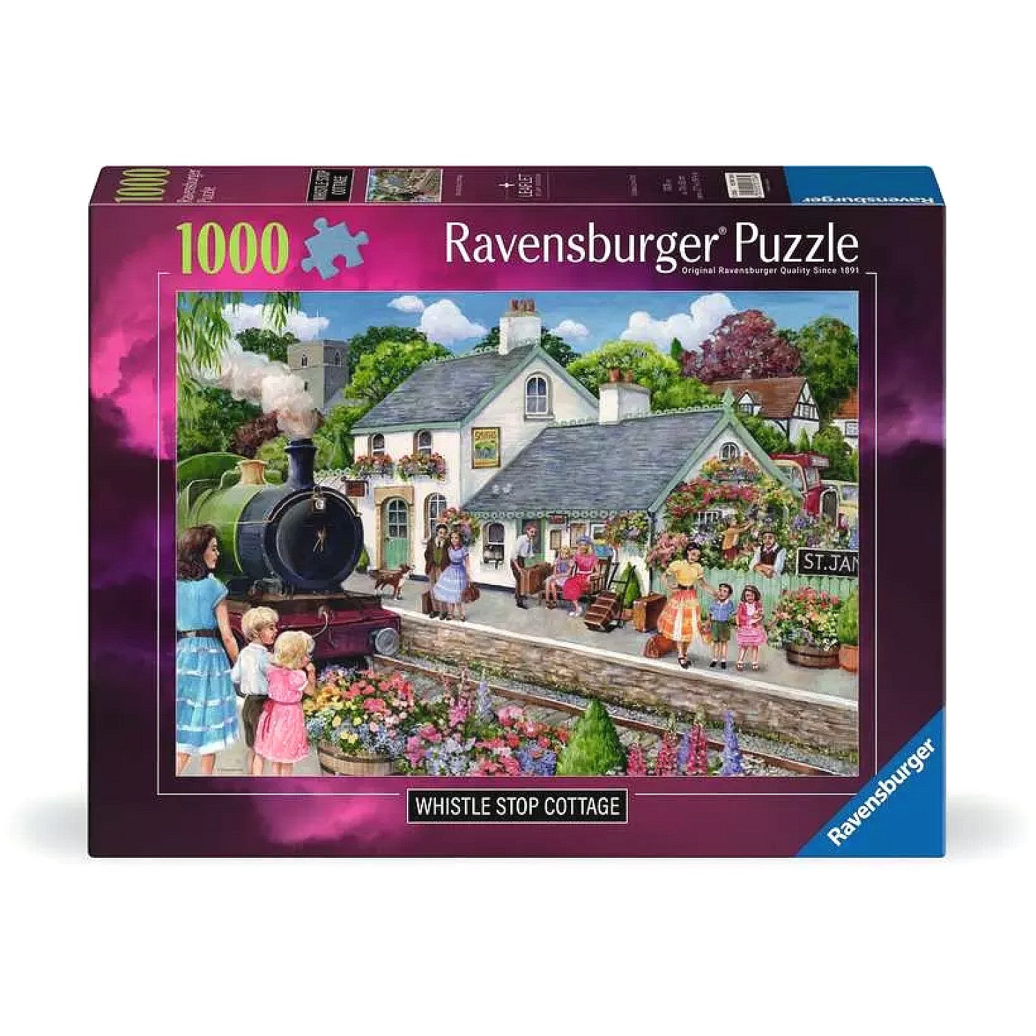 Ravensburger - Whistle Stop Cottage Jigsaw Puzzle 1000 Pieces