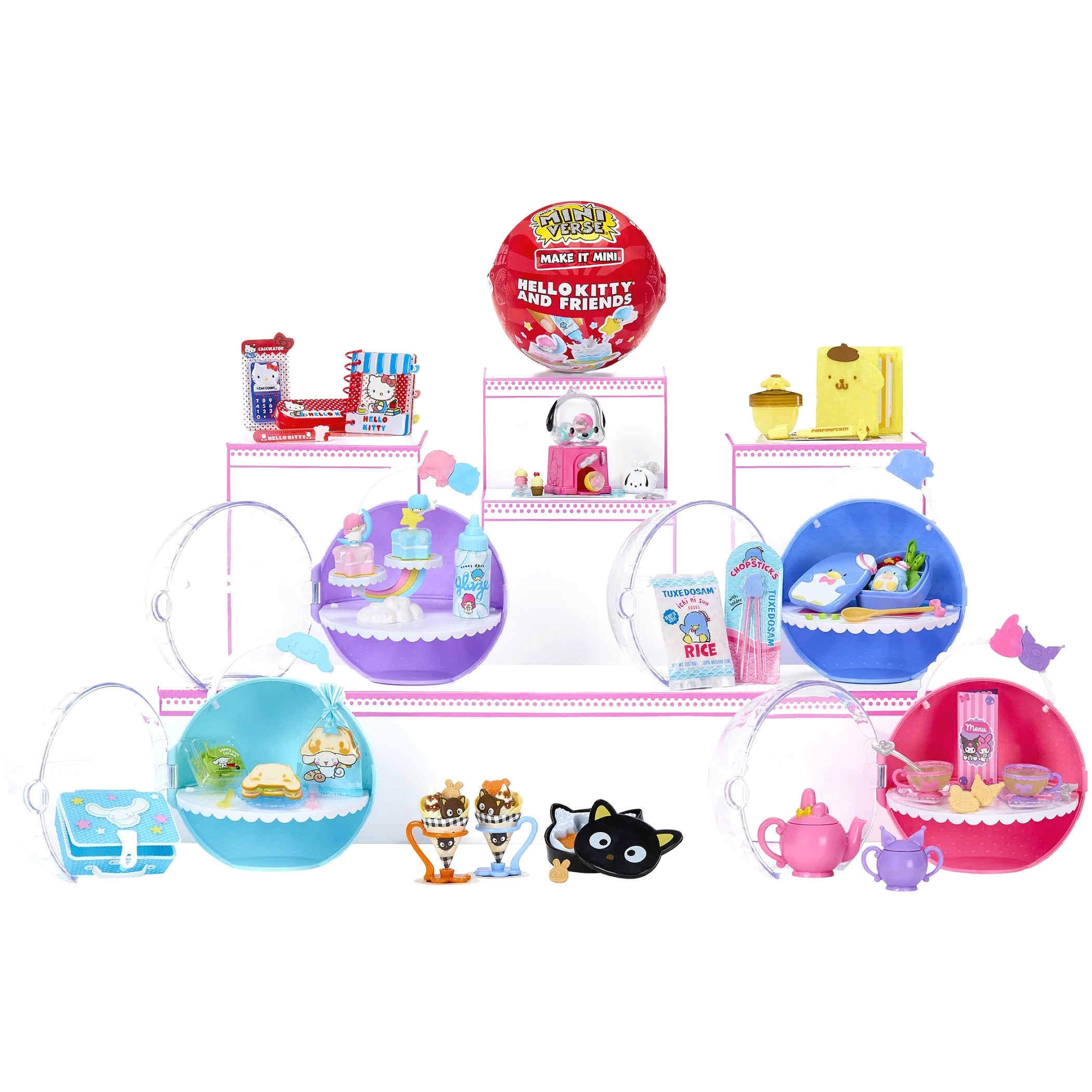 MGA's - Miniverse Make It Mini Series 4 Mystery Sanrio Hello Kitty Blind Capsule