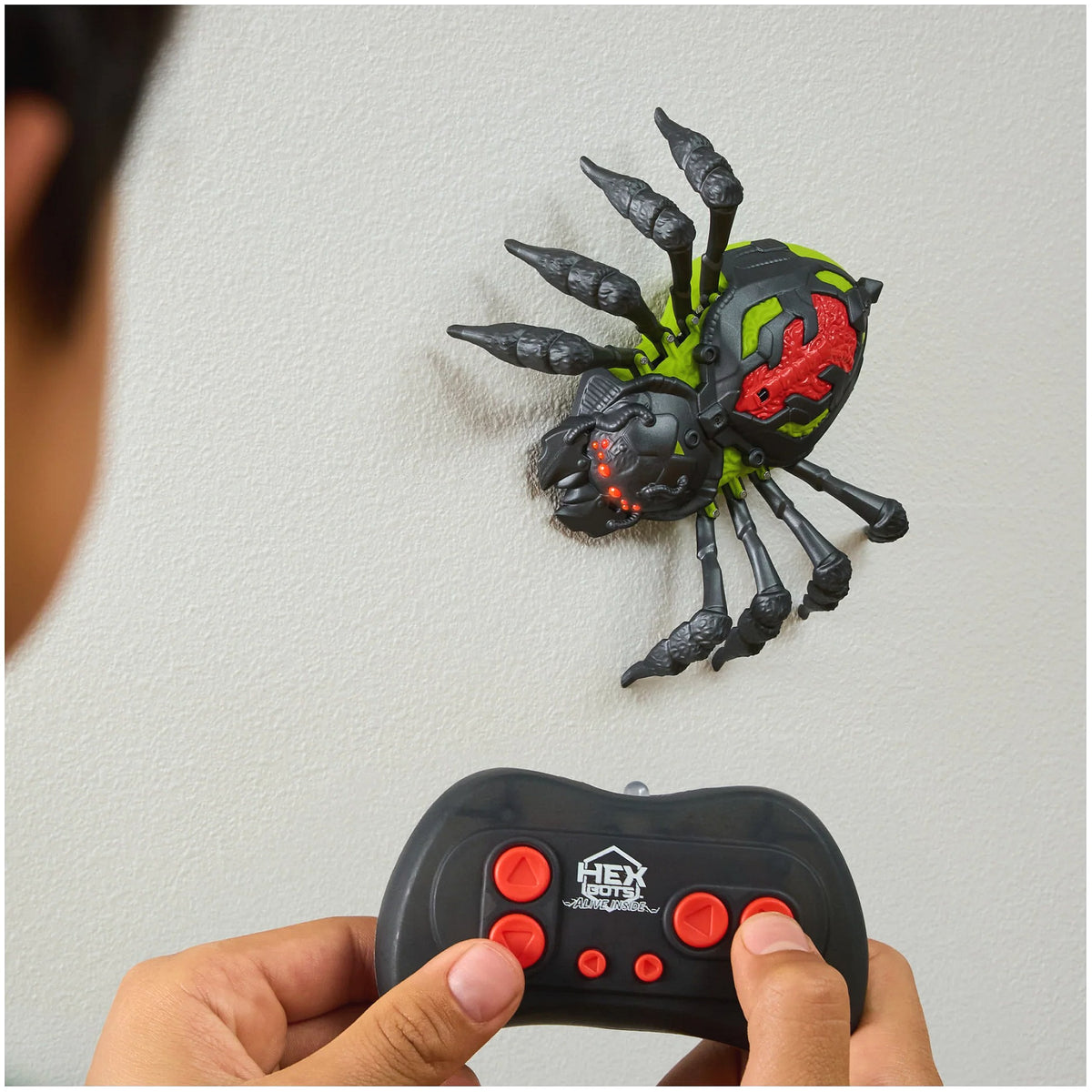 Hex Bots - Alive Inside Remote Control Tarantulax Wall Crawling Spider - Spin Master