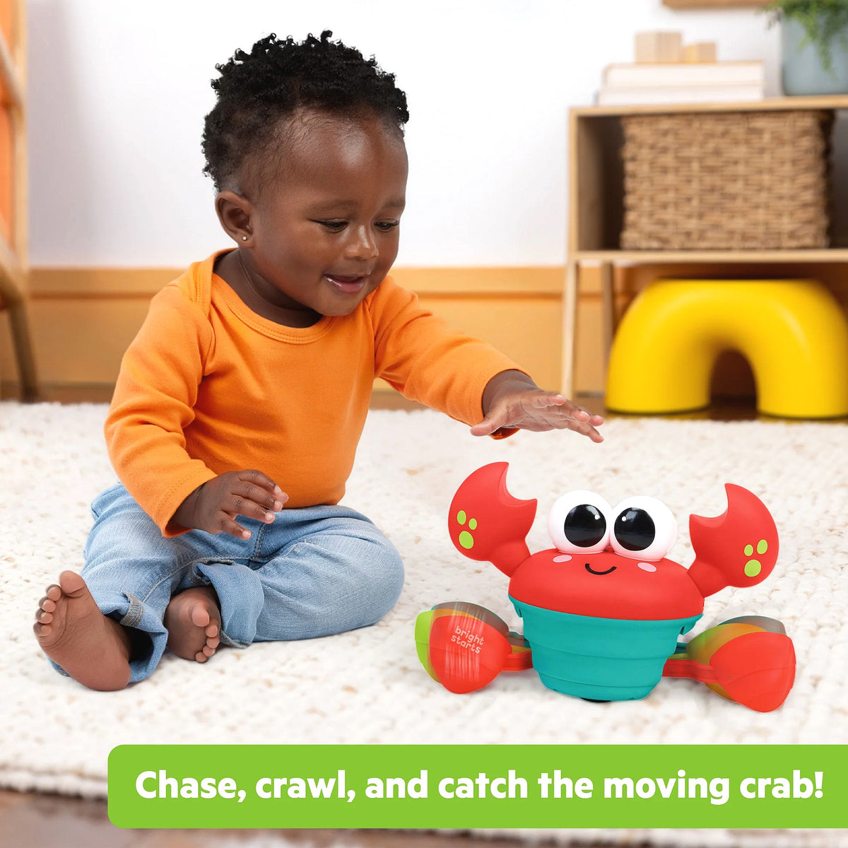 Bright Starts - Rockin Crawling Crab Interactive Music Toy