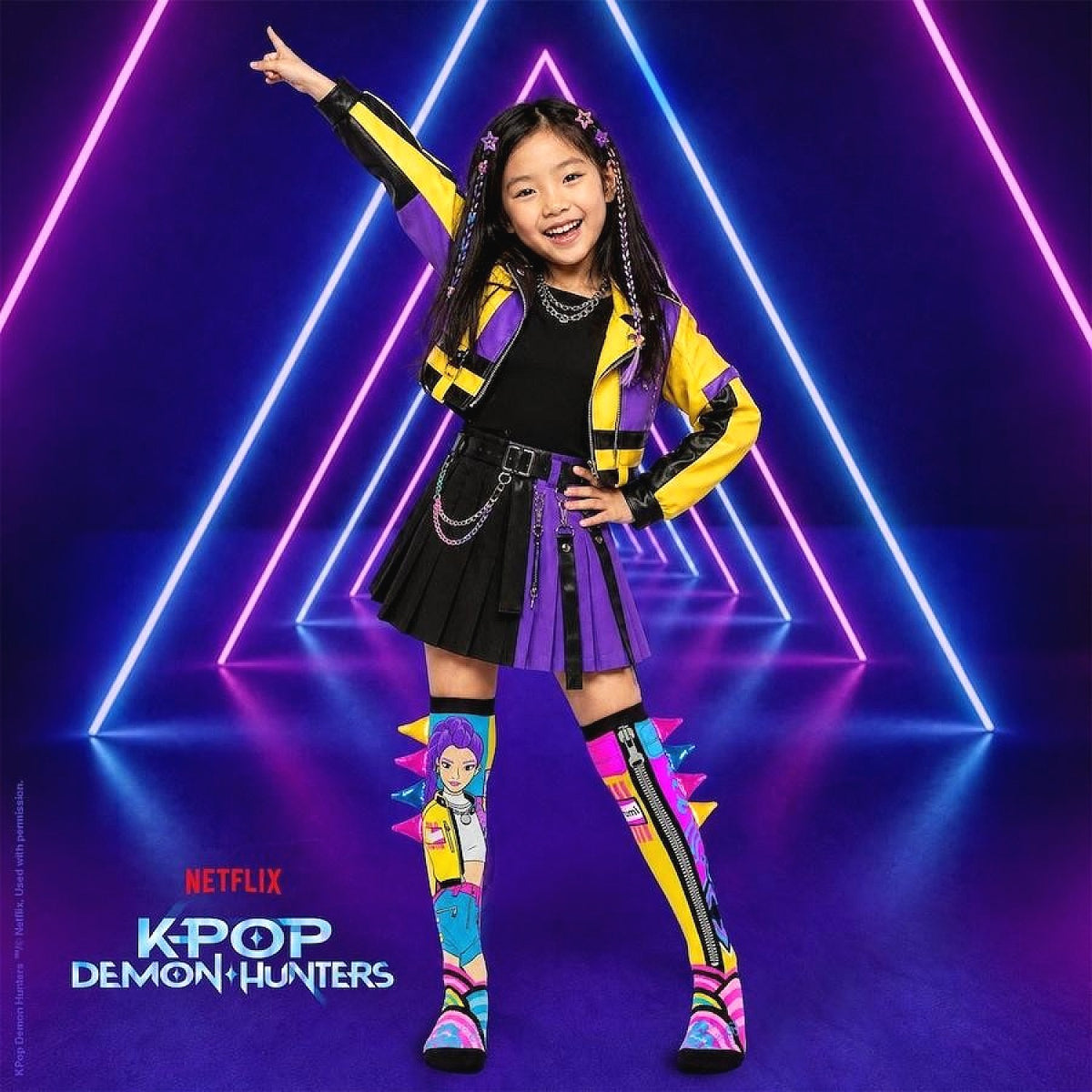 MADMIA - KPop Demon Hunters Rumi Socks Kids & Adults Age 6y+