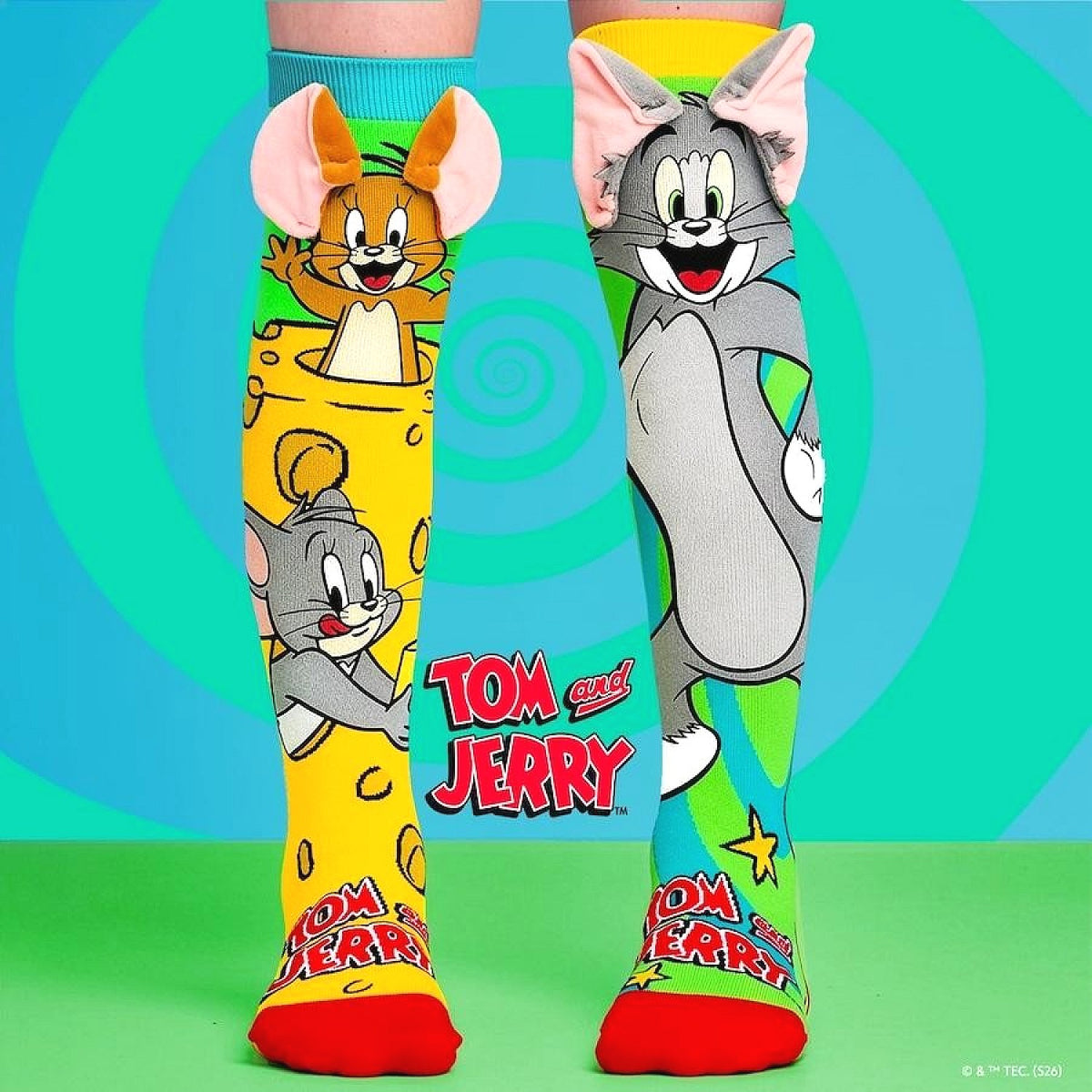 Madmia - Tom & Jerry Socks Kids & Adults Age 6y+