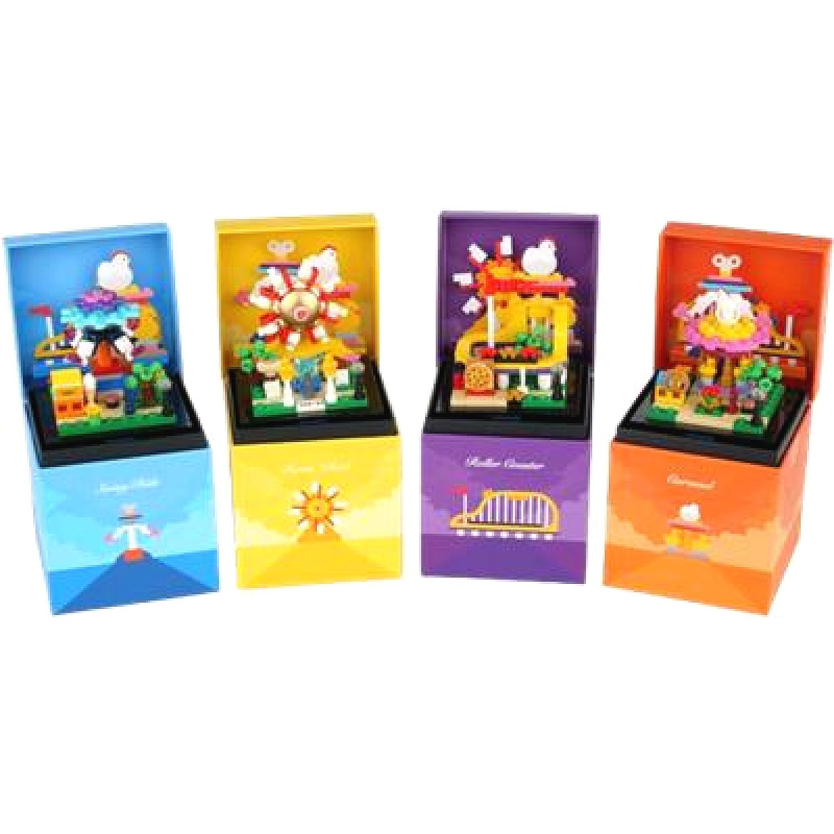 LEGO Mini Fairground Swing Ride Limited Edition 106 Pieces