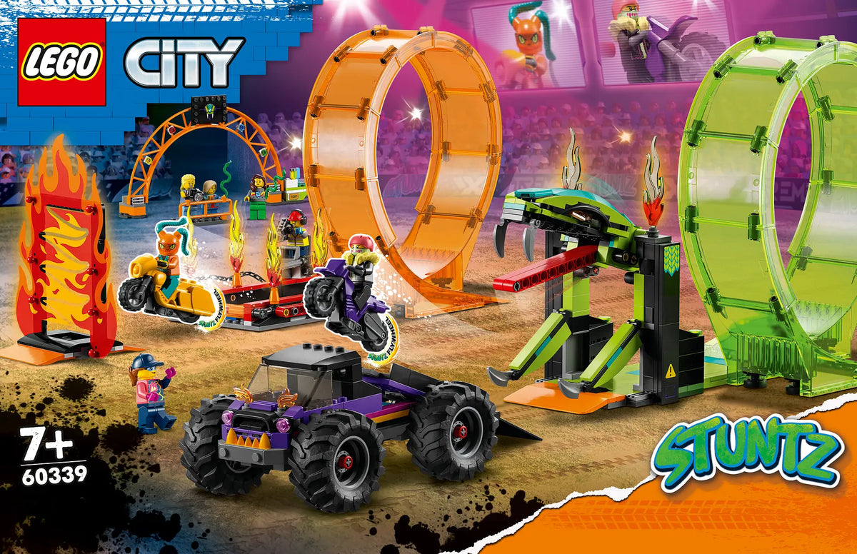 LEGO® 60339 Double Loop Stunt Arena - City Stuntz