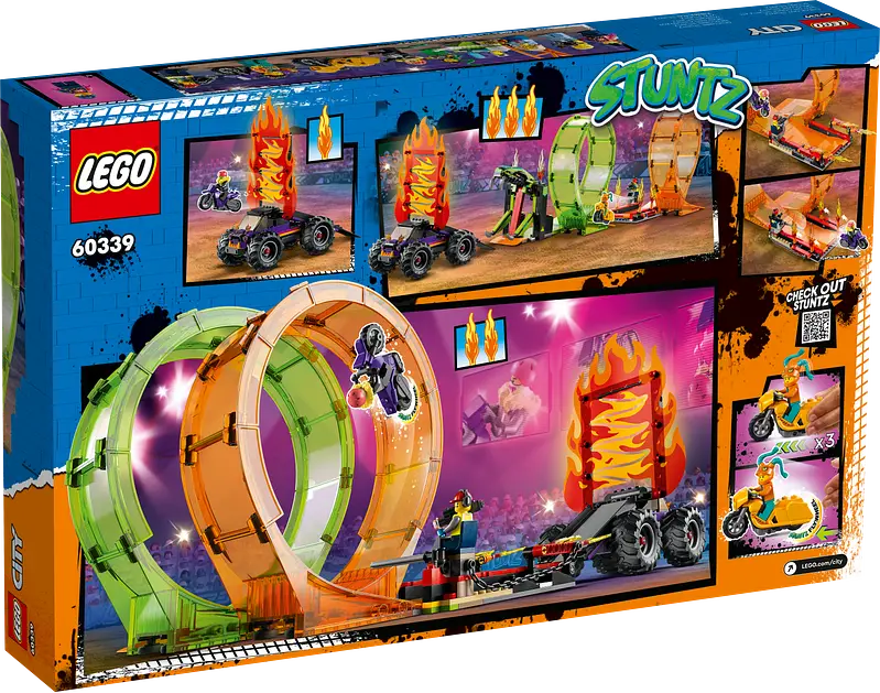 LEGO® 60339 Double Loop Stunt Arena - City Stuntz