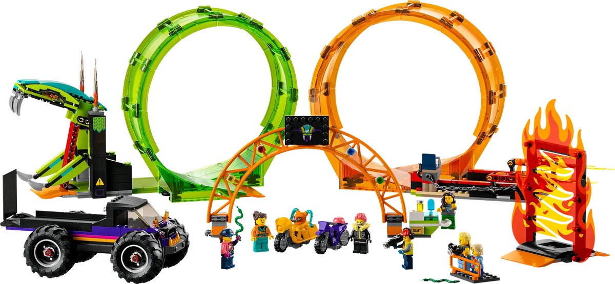 LEGO® 60339 Double Loop Stunt Arena - City Stuntz