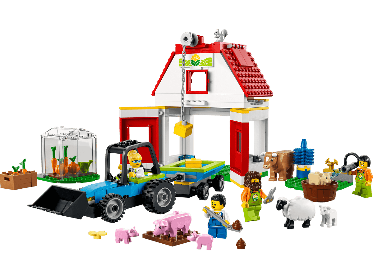 LEGO® 60346 Barn & Farm Animals - City Farm 4+