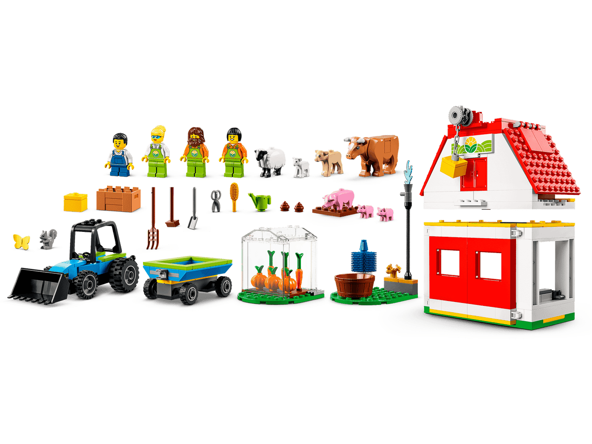 LEGO® 60346 Barn & Farm Animals - City Farm 4+
