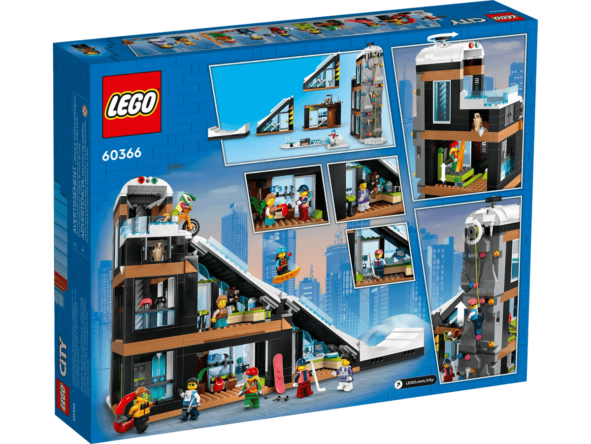 LEGO® 60366 Ski and Climbing Center - City