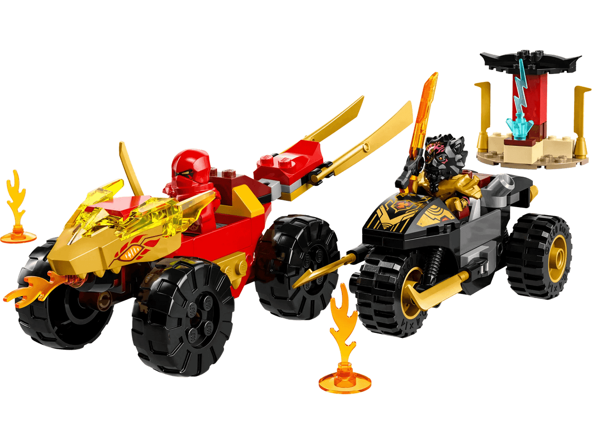 LEGO® 71789 Kai and Ras's Car and Bike Battle - NINJAGO® 4+