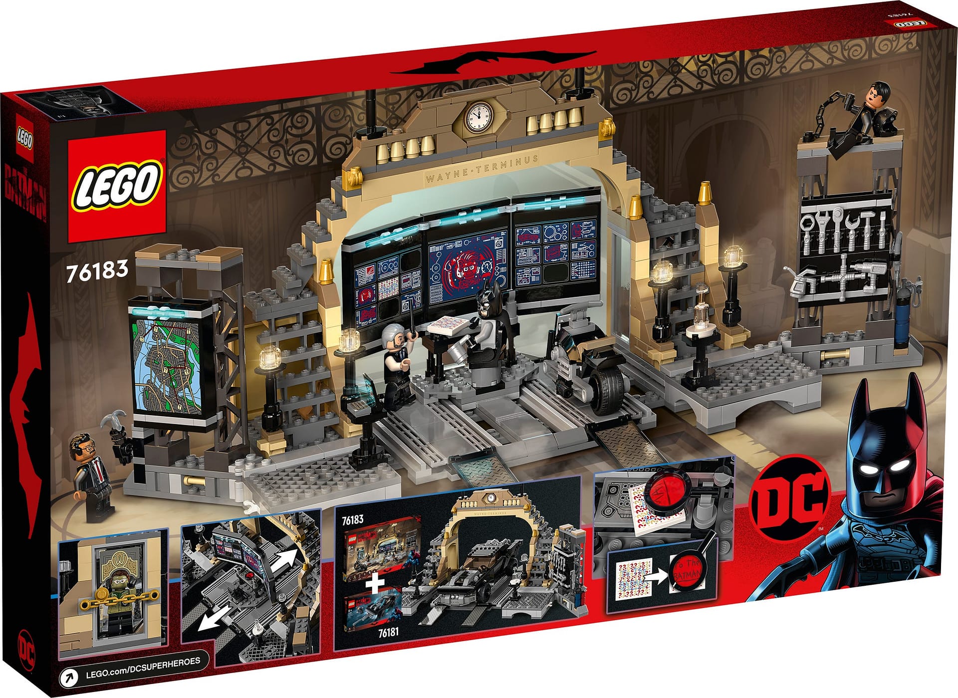 LEGO® 76183 Batcave The Riddler Face-off - DC Batman™ Super Heroes