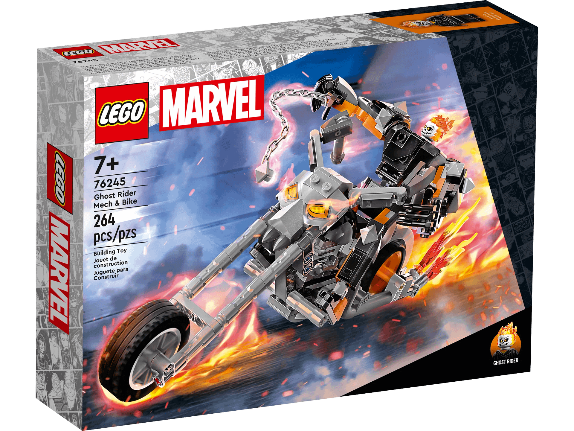 LEGO® 76245 Ghost Rider Mech & Bike - Marvel Super Heroes