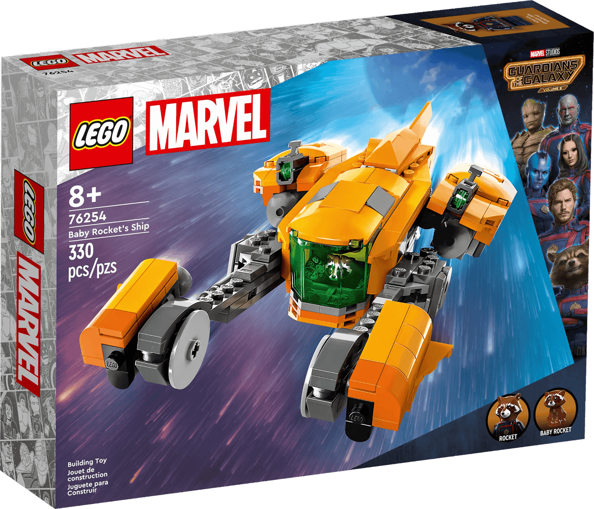 LEGO® 76254 Baby Rockets Ship - Super Heroes Marvel Guardians of the Galaxy Volume 3