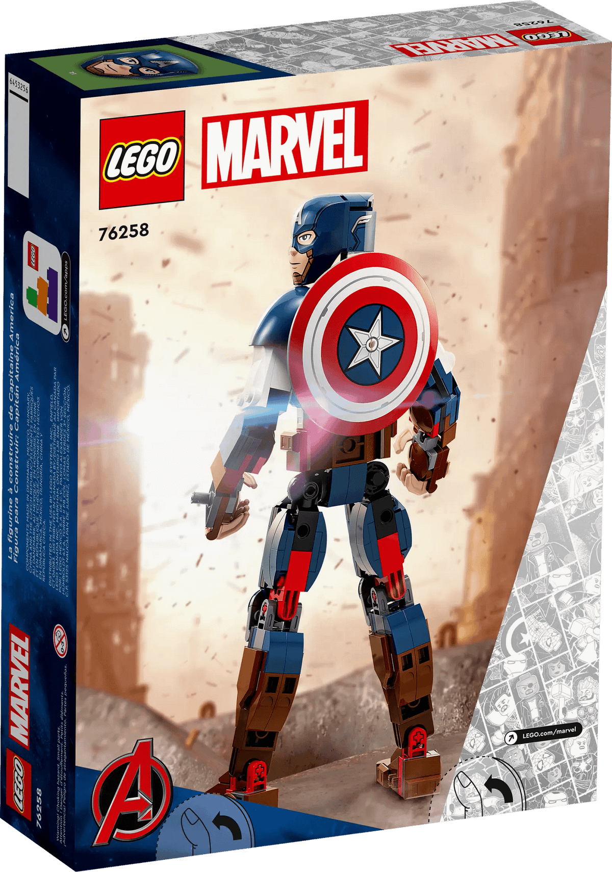 LEGO® 76258 Captain America Construction Figure - Marvel Super Heroes