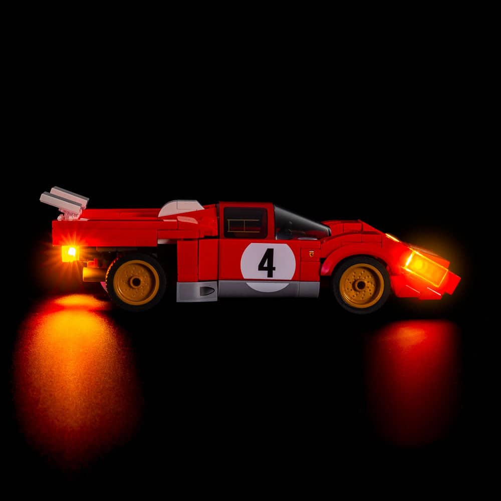 Light My Bricks - Light Kit For LEGO® Speed Champions 1970 Ferrari 512 M 76906