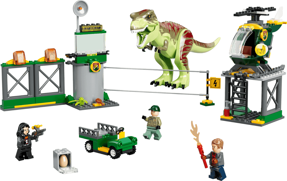 LEGO® 76944 T. rex Dinosaur Breakout - Jurassic World™ 4+