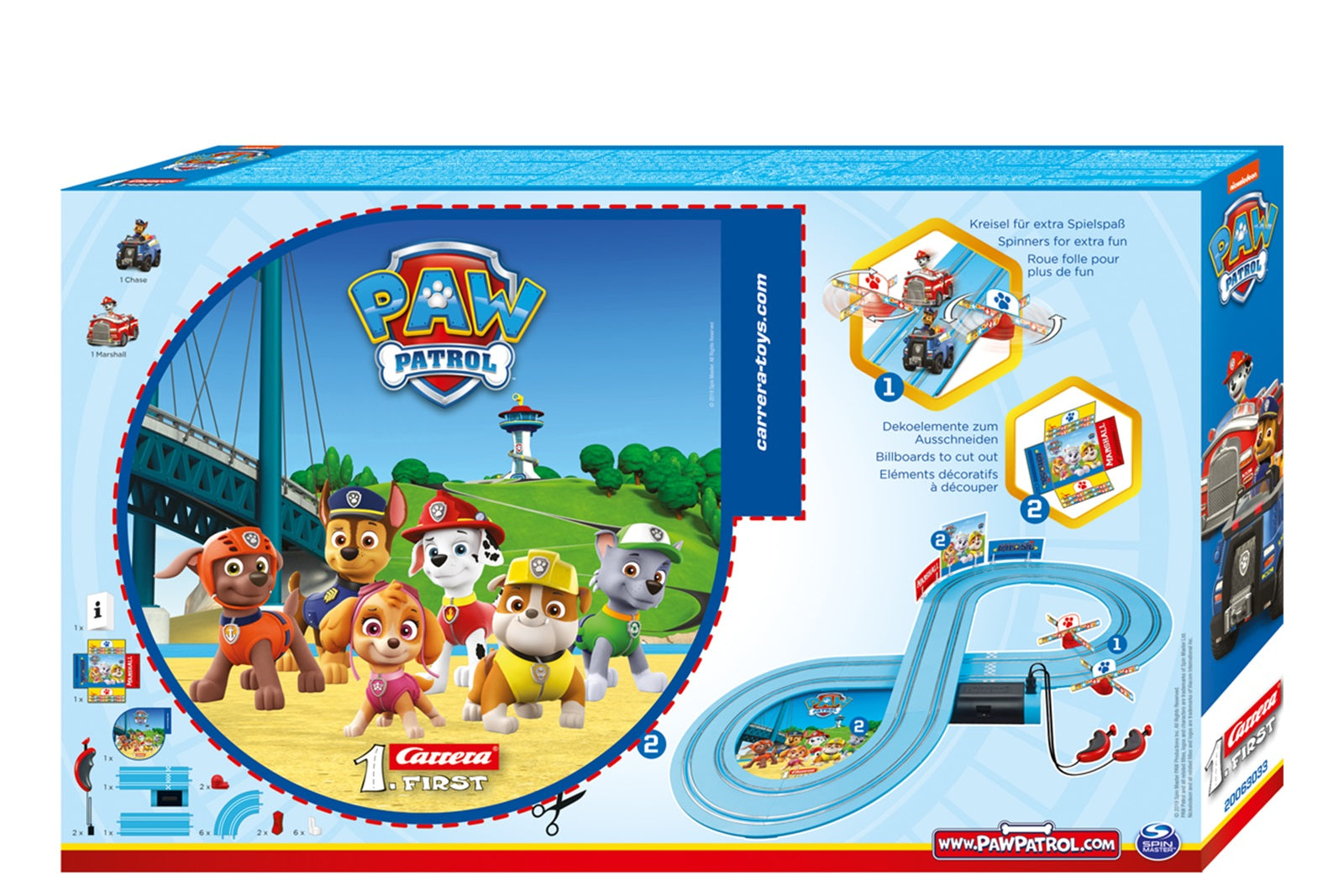 CARRERA - 1ST PAW PATROL - ON THE TRACK