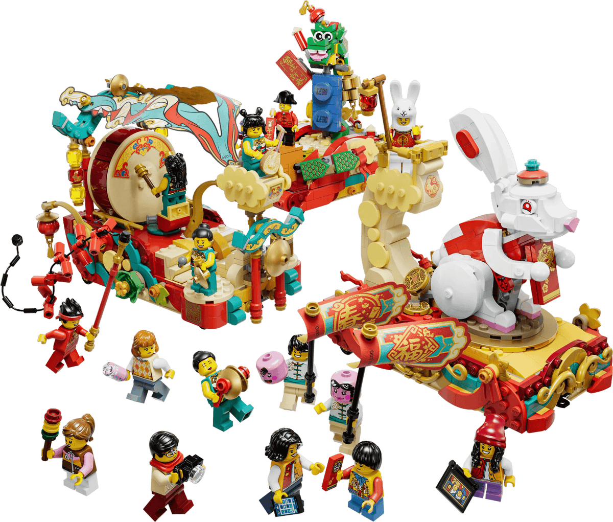 LEGO® 80111 Lunar New Year Parade - Chinese Festivals