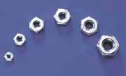 DUBRO - 560 2/56 NUTS STEEL HEX QTY4