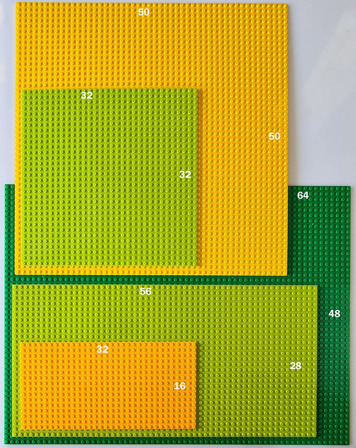 BASEPLATE 32x32 Studs Marine/camo Generic Brand