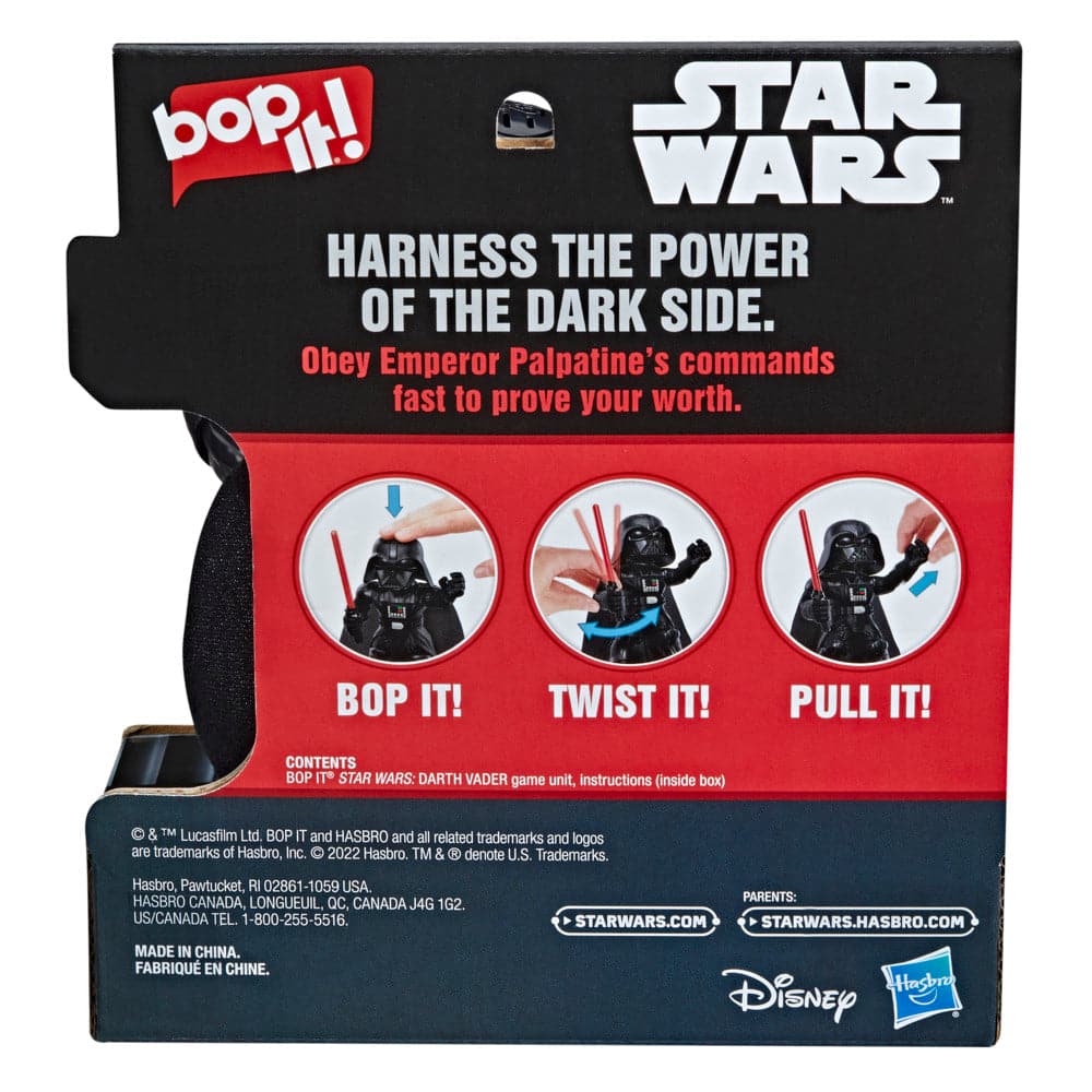 Hasbro Games - Bop It! Star Wars Darth Vader Electronic Game