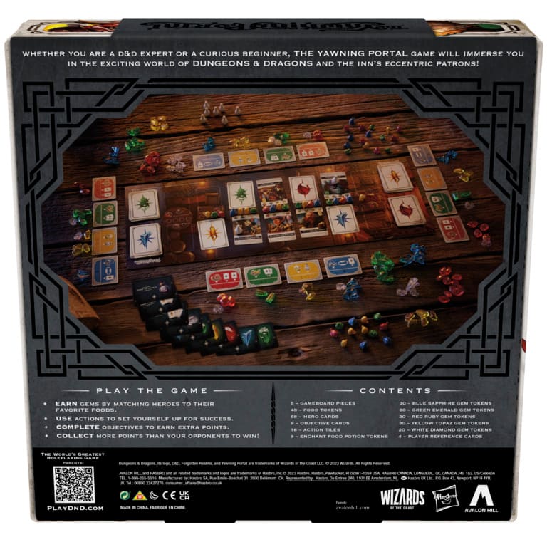 Hasbro - Dungeons & Dragons The Yawning Portal Game Strategy Board Game