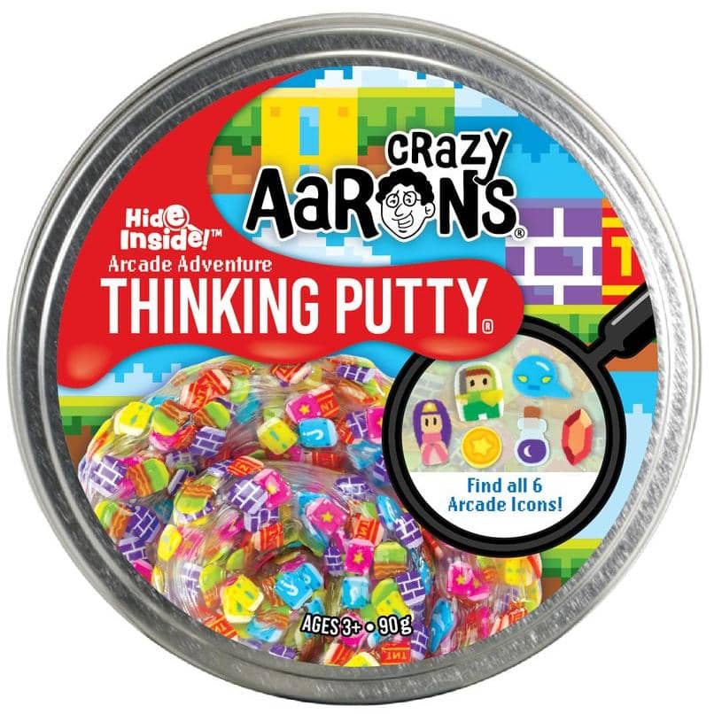 Crazy Aaron's - Thinking Putty Hide Inside! Arcade Adventure 4inch