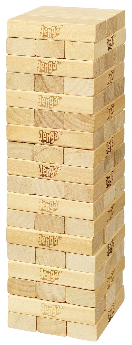 Hasbro Gaming - Jenga Classic Block-stacking Game