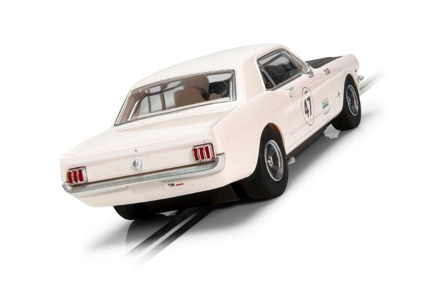 SCALEXTRIC - C4353 FORD MUSTANG BILL AND FRED SHEPHERD SLOT CAR ALSO SUITS CARRERA