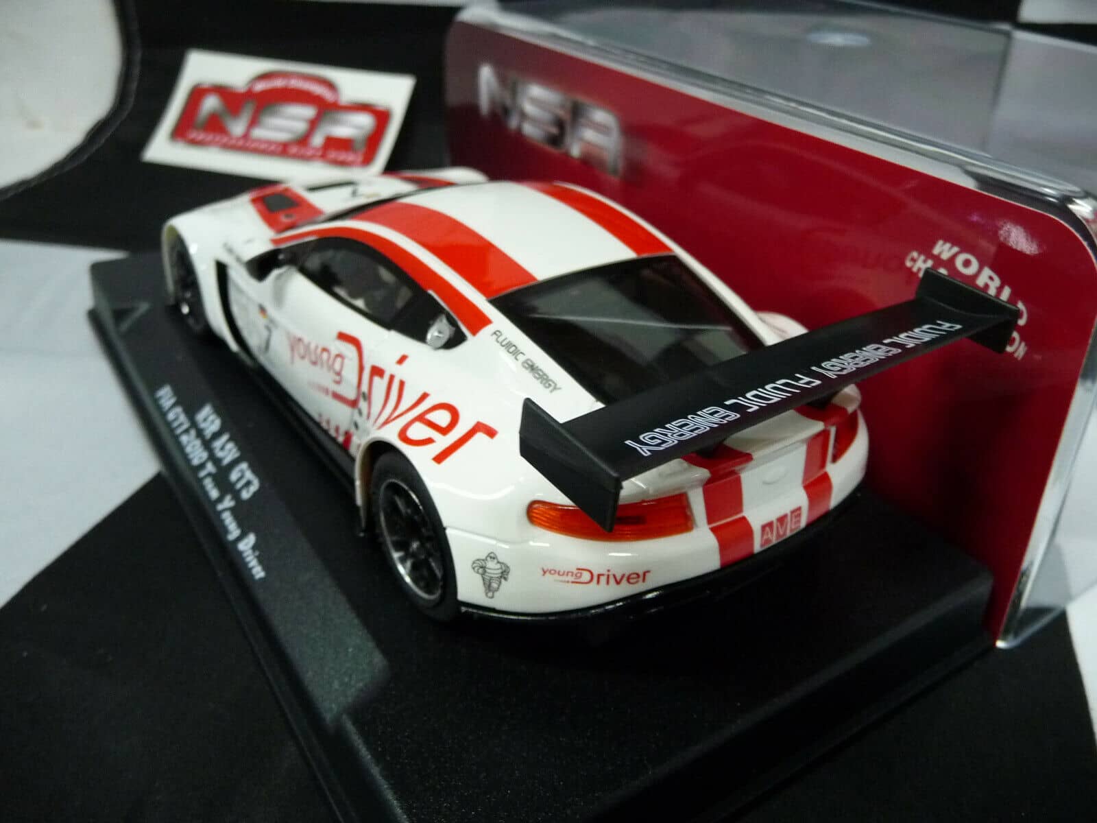 NSR - 1:32 0002AW ASV GT3 FIA GT1 YOUNG DRIVER CHAMPION SLOT CAR ALSO SUITS SCALEXTRIC/CARRERA