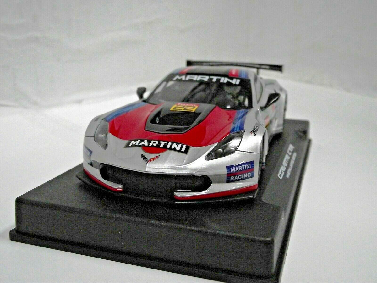 NSR - 1:32 0160AW CORVETTE C7R MARTINI RACING GREY NO.22 SLOT CAR ALSO SUITS SCALEXTRIC/CARRERA