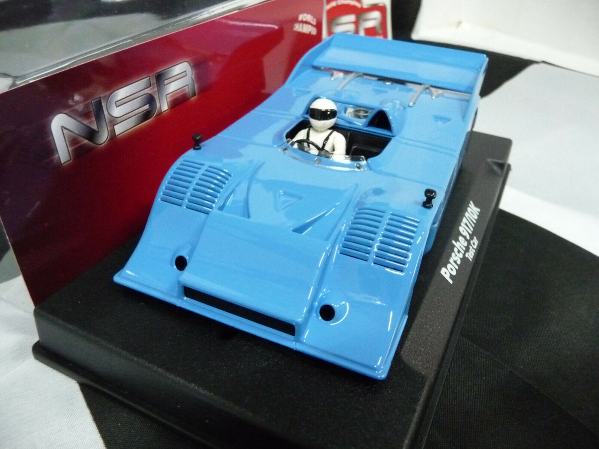 NSR - 1:32 0178SW PORSCHE 917/10K BLUE TEST CAR SLOT CAR ALSO SUITS SCALEXTR/CARRERA
