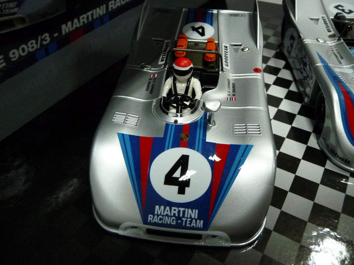 NSR - 1:32 SET10 PORSCHE 908/3 1000KM NURBURGRING 71 MARTINI SLOT CAR ALSO SUITS SCALEX/CARRERA