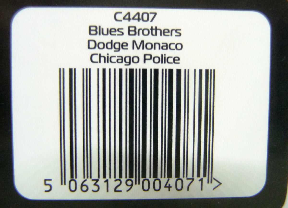SCALEXTRIC - C4407 DODGE MONACO - BLUES BROTHERS - CHICAGO POLICE