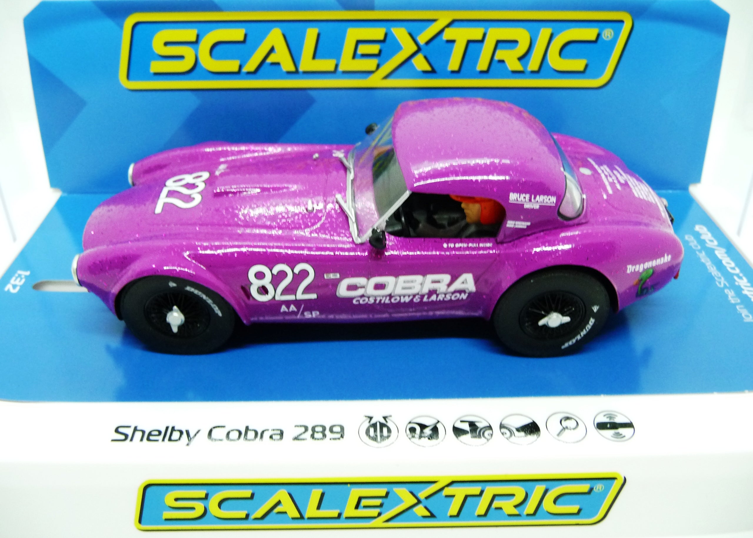 SCALEXTRIC - C4418 SHELBY COBRA 289 - DRAGON SNAKE - GOODWOOD 2021