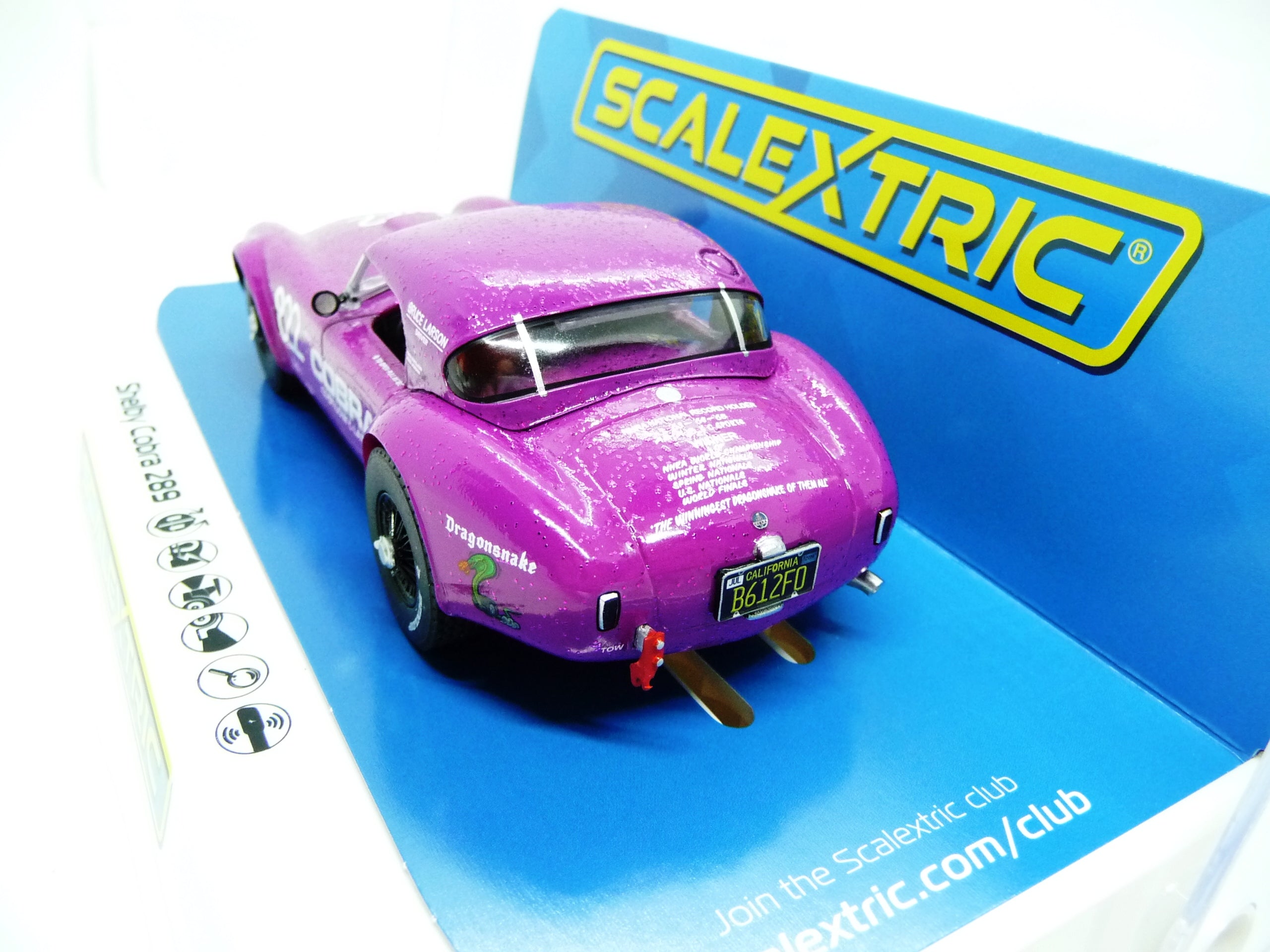 SCALEXTRIC - C4418 SHELBY COBRA 289 - DRAGON SNAKE - GOODWOOD 2021