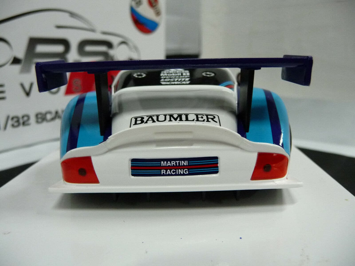 REVOSLOT - 1:32 RS0071 MARCOS MARTINI RACING WHITE NO88 SLOT CAR ALSO SUITS SCALEXTRIC/CARRERA