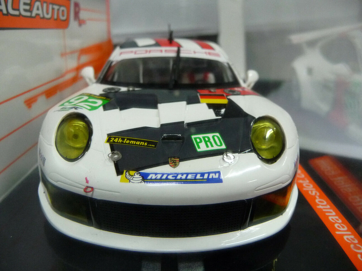 SCALEAUTO - 1:32 SC6065R PORSCHE 991 RSR 24H LE MANS 13 NO92 - SUITS SCALEXTRIC & CARRERA