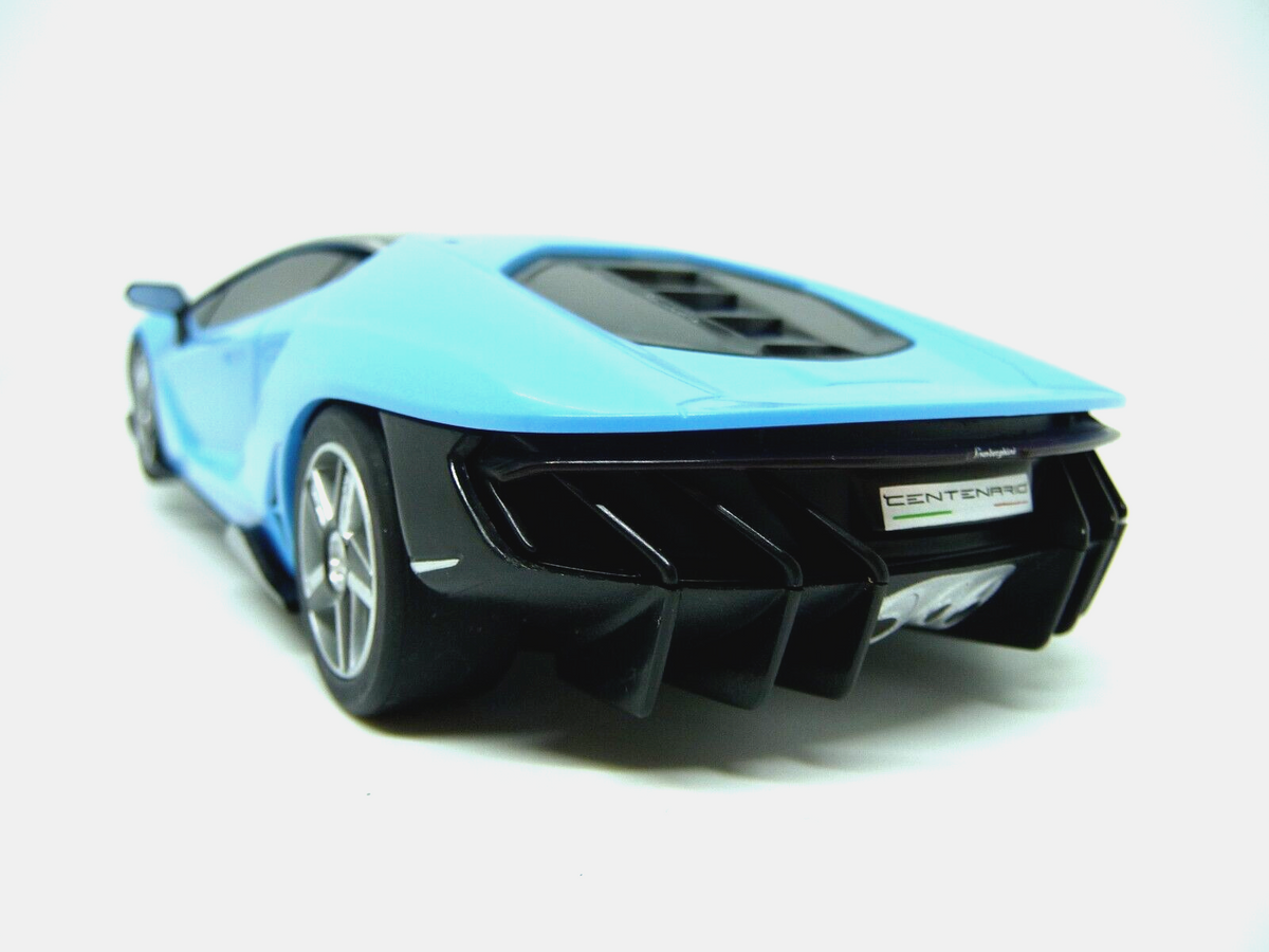 SCALEXTRIC - C4312 1:32 LAMBORGHINI CENTENARIO BLUE SLOT CAR SUIT CARRERA