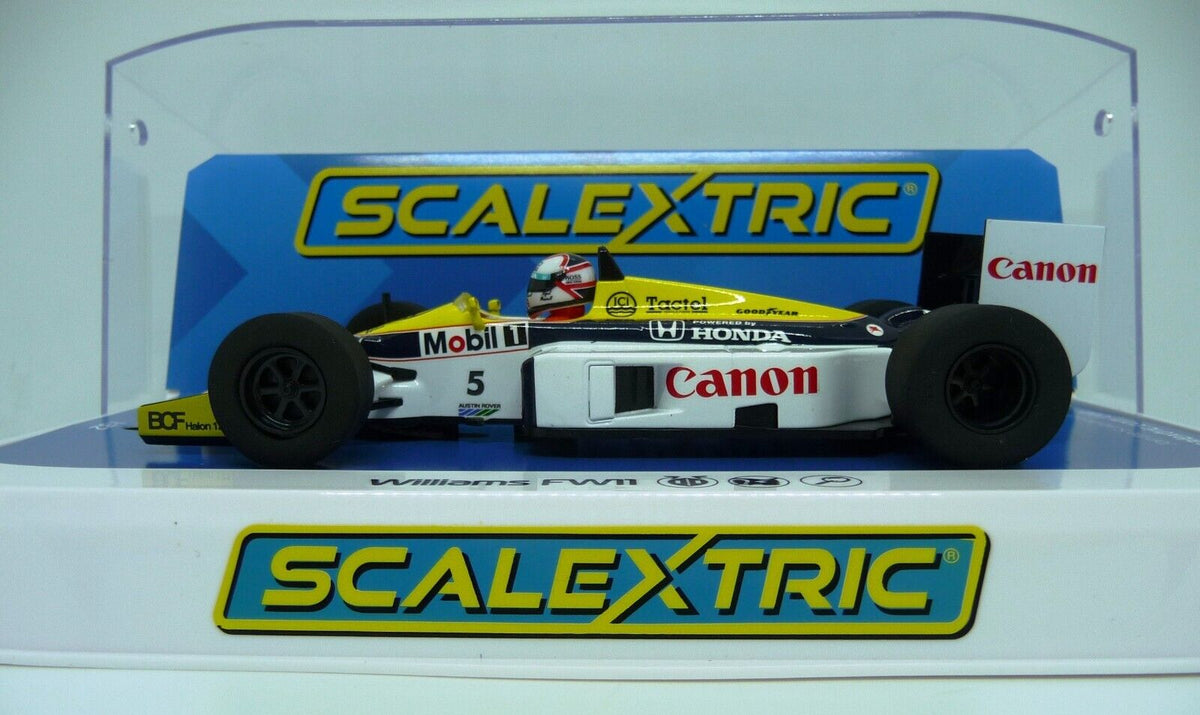 SCALEXTRIC - C4318 WILLAMS FW11 1986 BRITISH GRAND PRIX SLOT CAR ALSO SUITS CARRERA