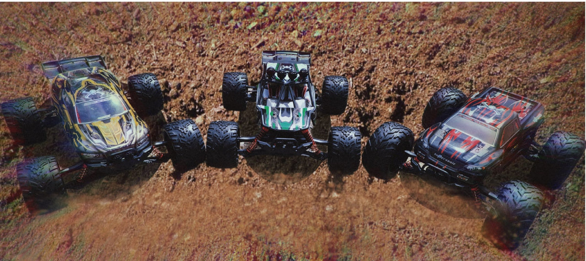 TORNADO RC 1:12 RADIO CONTROL MONSTER TRUCK RTR V2 BLUE