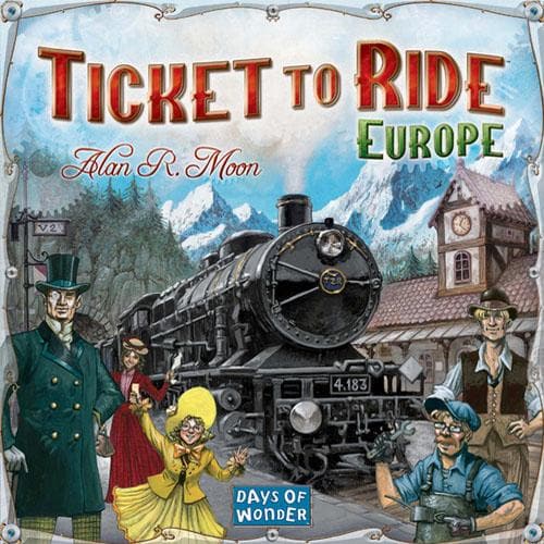 Ticket to Ride - Europe Days Of Wonder Board Game