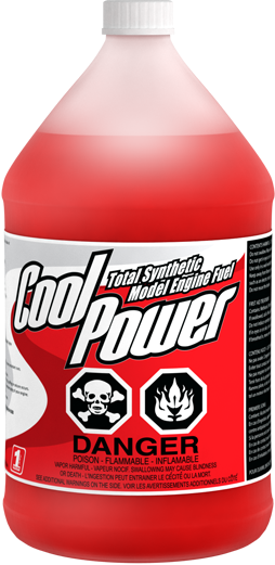 COOL POWER FUEL 30% NITRO 22% LOW VISCOSITY SYNTHETIC OIL 3.78LT