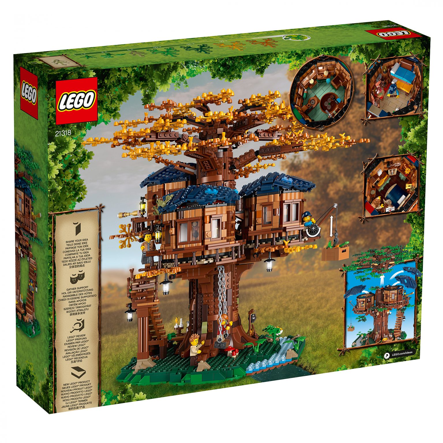 LEGO 21318 Tree House IDEAS Tates Toys Australia The Best Toys at