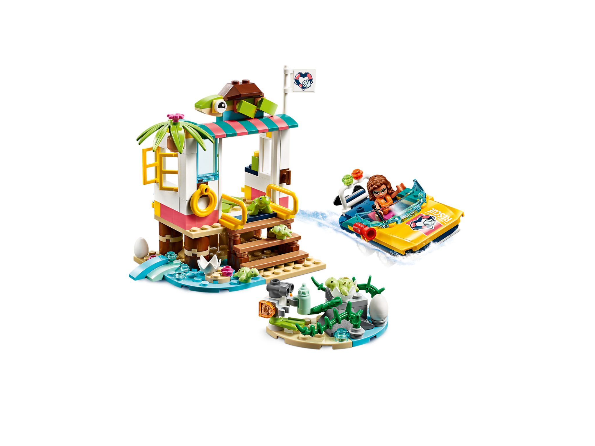 lego friends turtles rescue mission