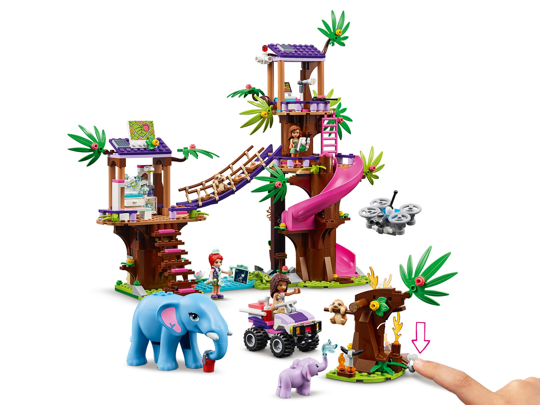 41424 jungle rescue base