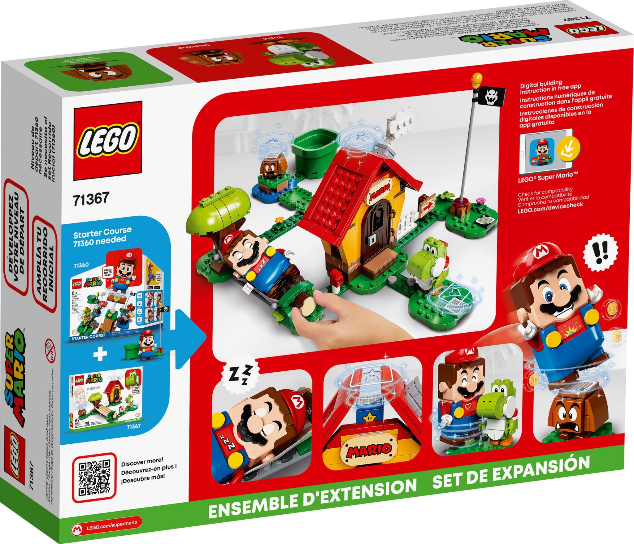 mario lego 71367