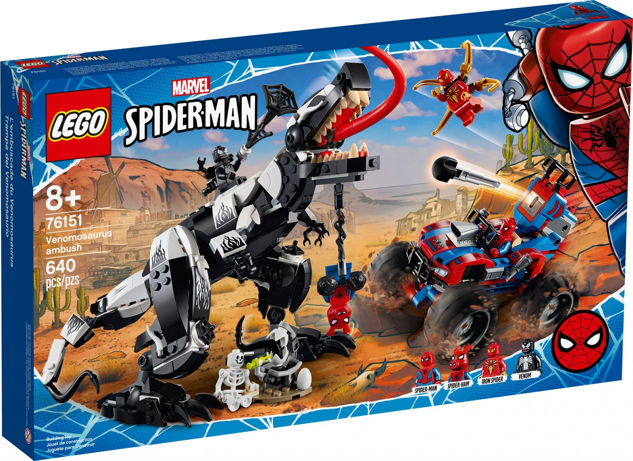 LEGO 76151 Venomosaurus Ambush Spiderman Marvel Super Heroes Super