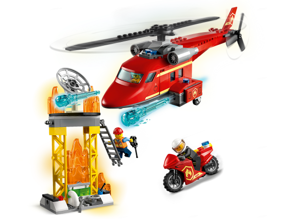 lego city fire rescue helicopter 60281