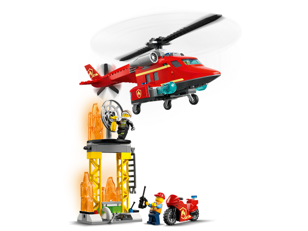 lego city fire rescue helicopter 60281